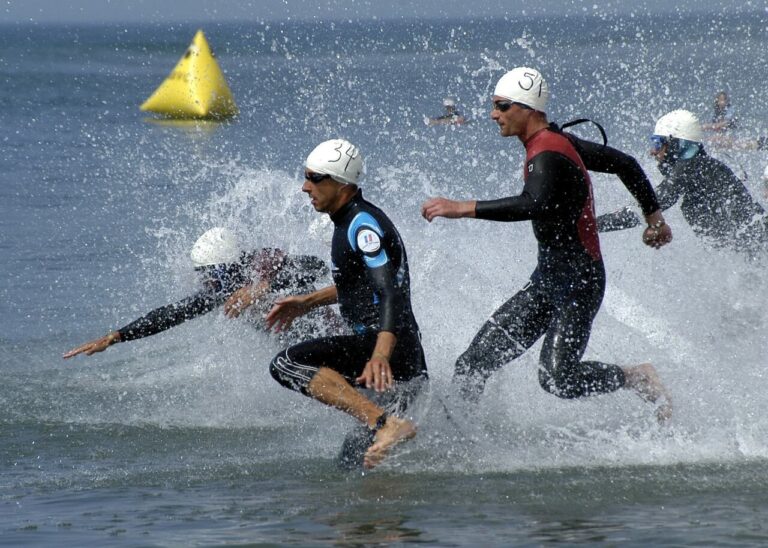 Séance natation triathlon